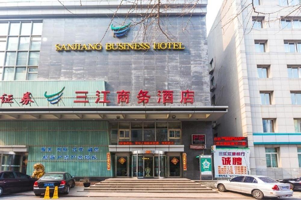 Dalian San Jiang Business Hotel Extérieur photo